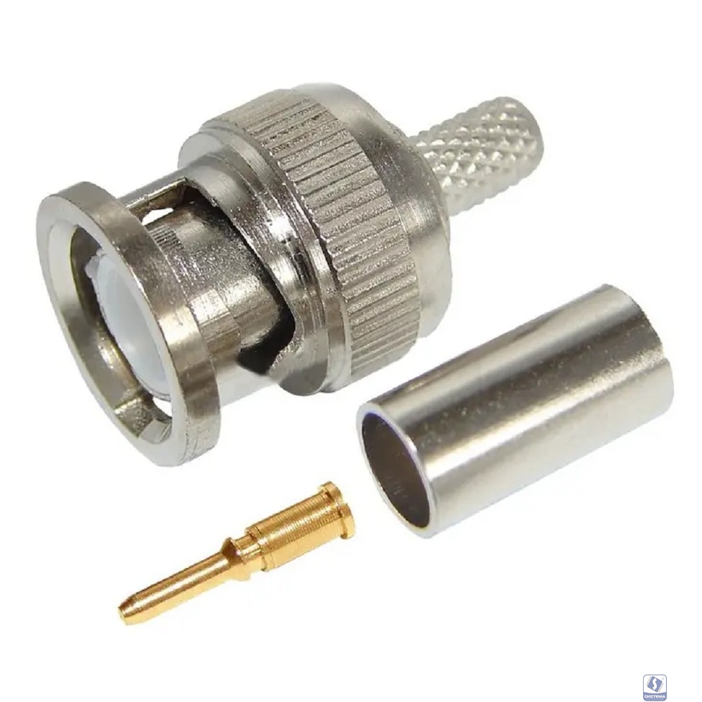 Rexant (05-3001) Разъем BNC штекер RG-58 обжим ( Упаковка 100 шт )