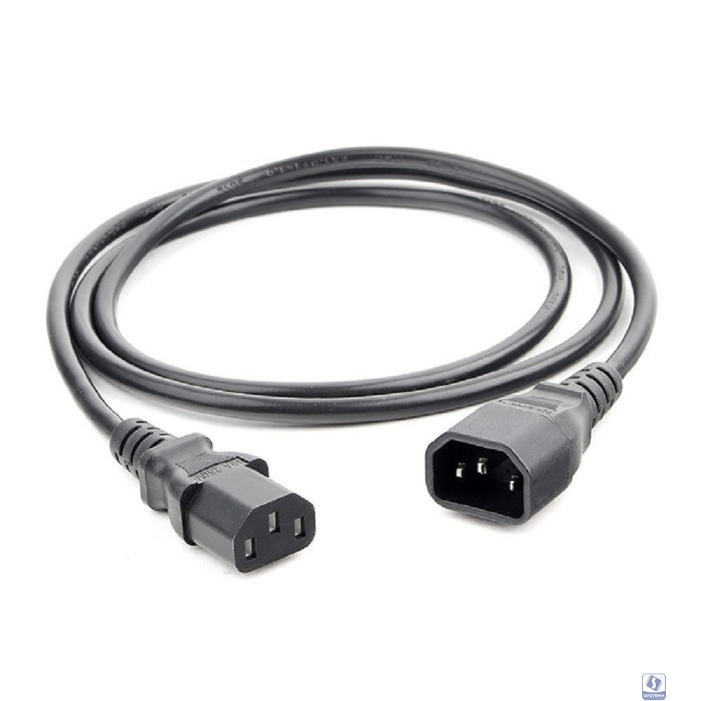 Шнур ПВС-АП 3*0,75 C13C14-250-10-1,8, черный, 1,8 м, C13-C14, 3x0.75, 10А, с заземлением, Power Cube, Россия Шнур ПВС-АП 3*0,75 C13C14-250-10-1,8, черный, 1,8 м, C13-C14, 3x0.75, 10А, с заземлением, Power Cube, Россия