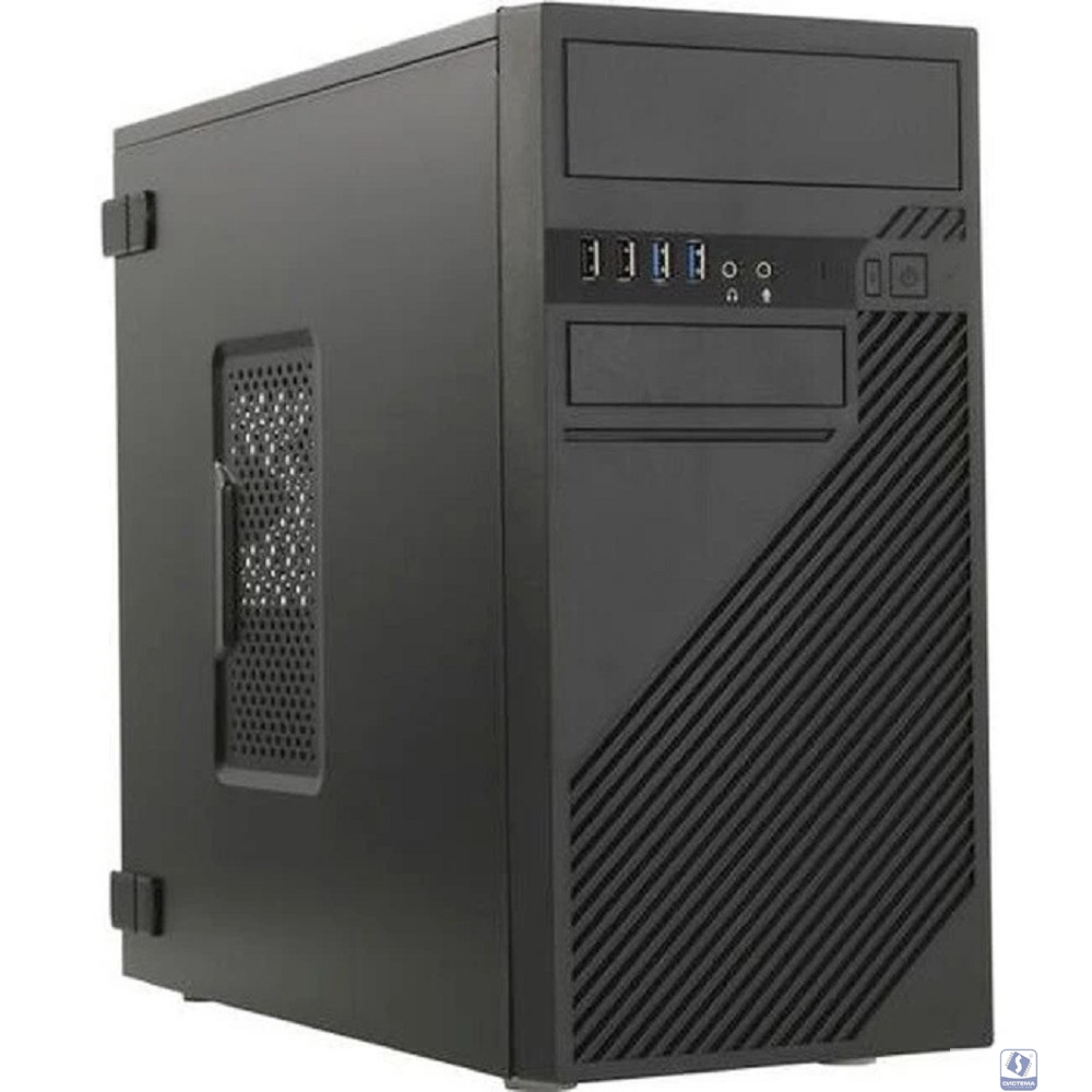 MiniTower InWin EFS712BL PM-600ATX   U3*2+U2*2+A(HD)+ front fan holder + Screwless  [6196804]