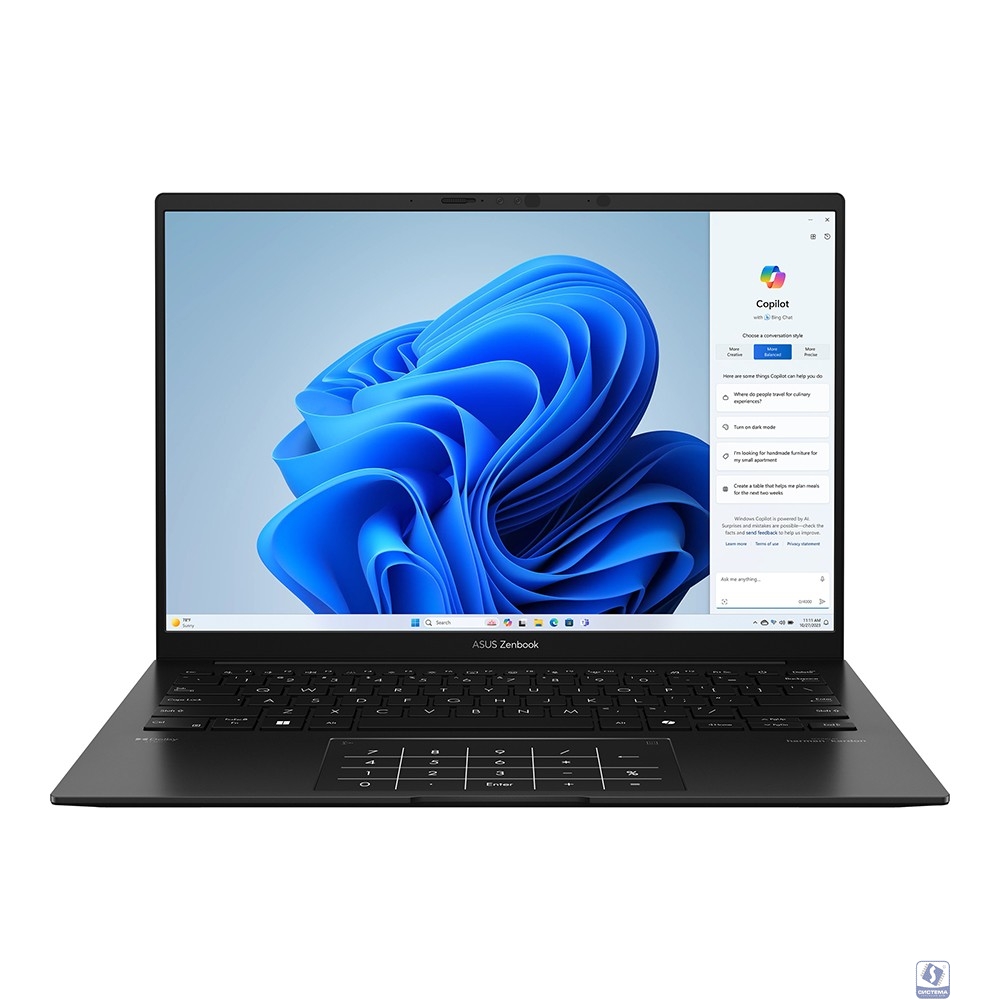 ASUS Zenbook UM3406GA-QD130 [90NB17R1-M006H0] Black 14" 