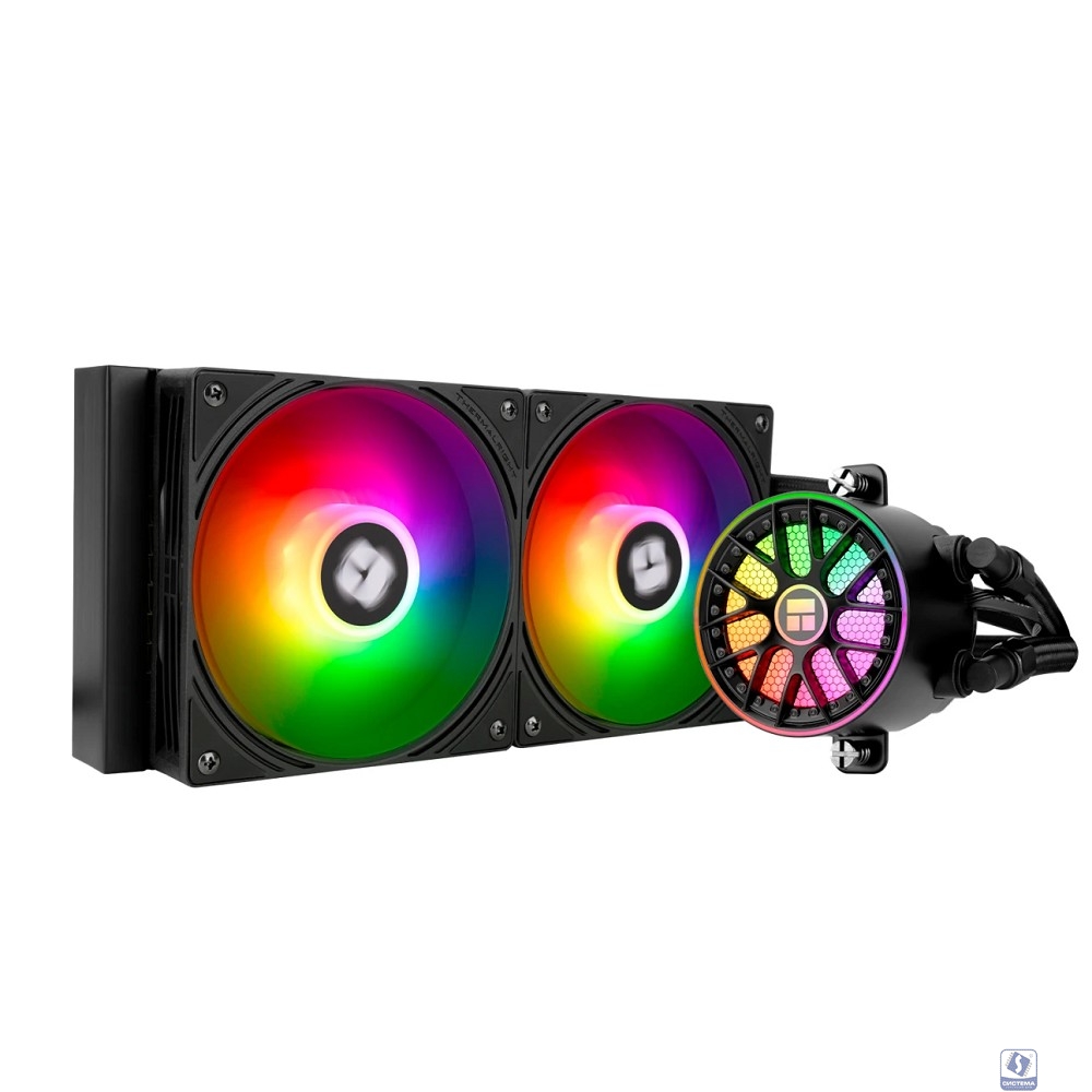 Thermalright Система водяного охлаждения Aqua Elite 240 V6 ARGB Black / 2x120mm ARGB PWM Fans / TRAE240V6AB
