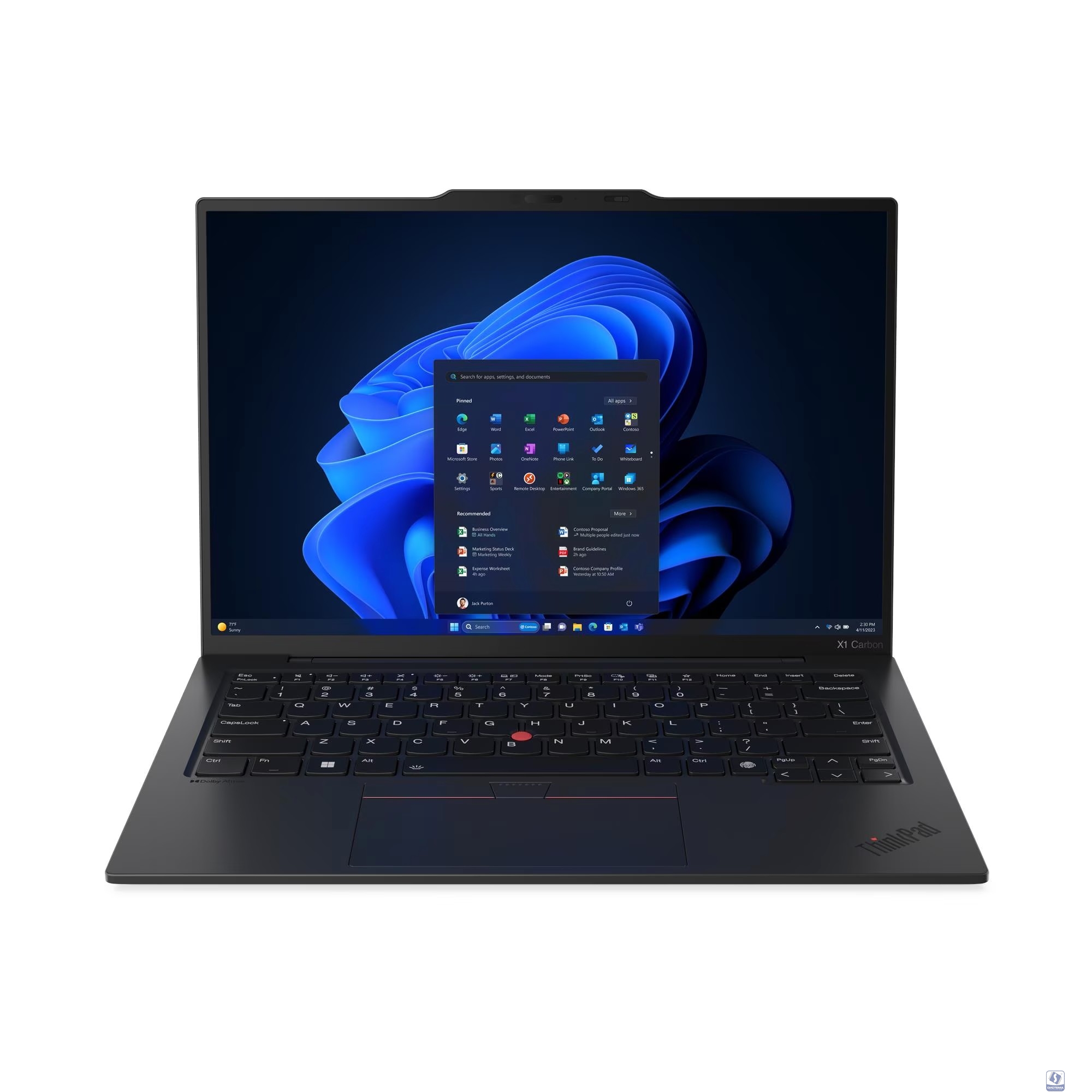 Lenovo ThinkPad X1 Carbon G12 [21KC00A0US] (КЛАВ.РУС.ГРАВ.) 14" 
