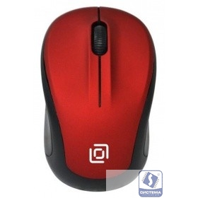 Oklick 665MW черный/красный оптическая (1000dpi) беспроводная USB (3but) [1025135]