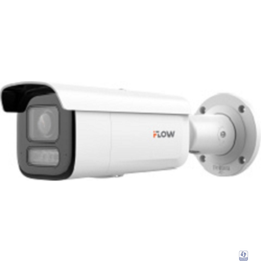 iFLOW F-IC-2646CSZ4(2.8-12mm) Value 4Мп уличная цилиндрическая IP-камера c гибридной Smart подсветкой до 60м, технологией BrightVu и SharpSense