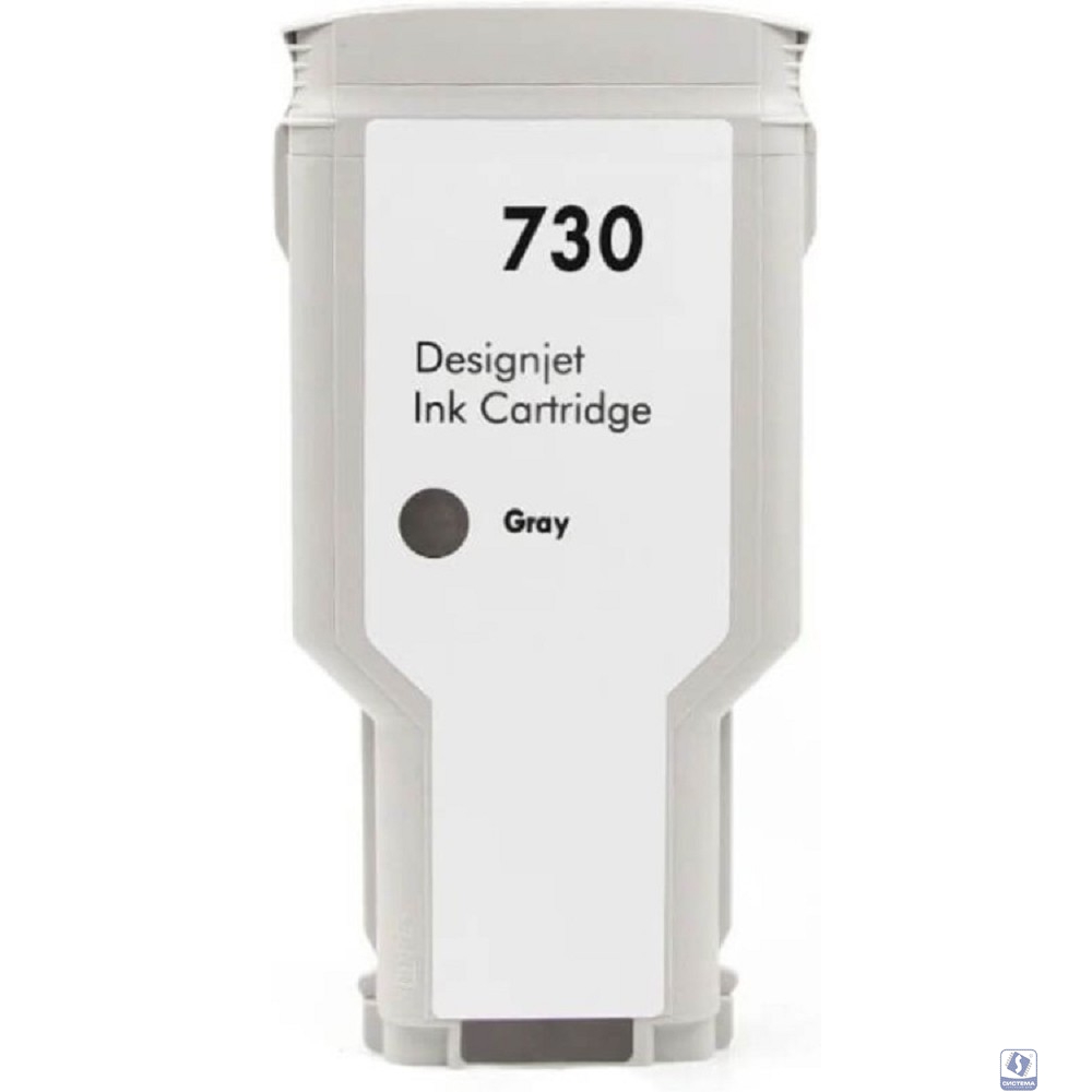 Струйный картридж NV Print 730 (NV-P2V72A) Gray для HP DesignJet T1700, T1600, T2600 (300 мл)