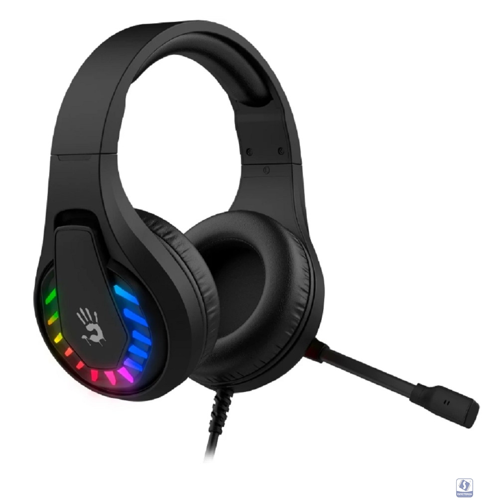 A4Tech Bloody G230p черный 2м накладные (G230P)