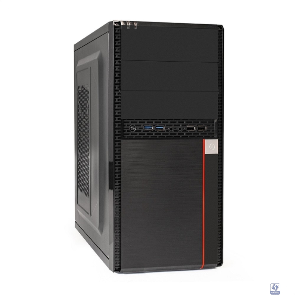 EXEGATE EX277439RUS Корпус Minitower ExeGate MA-371X (mATX, без БП, 2*USB+2*USB3.0, аудио, черный)