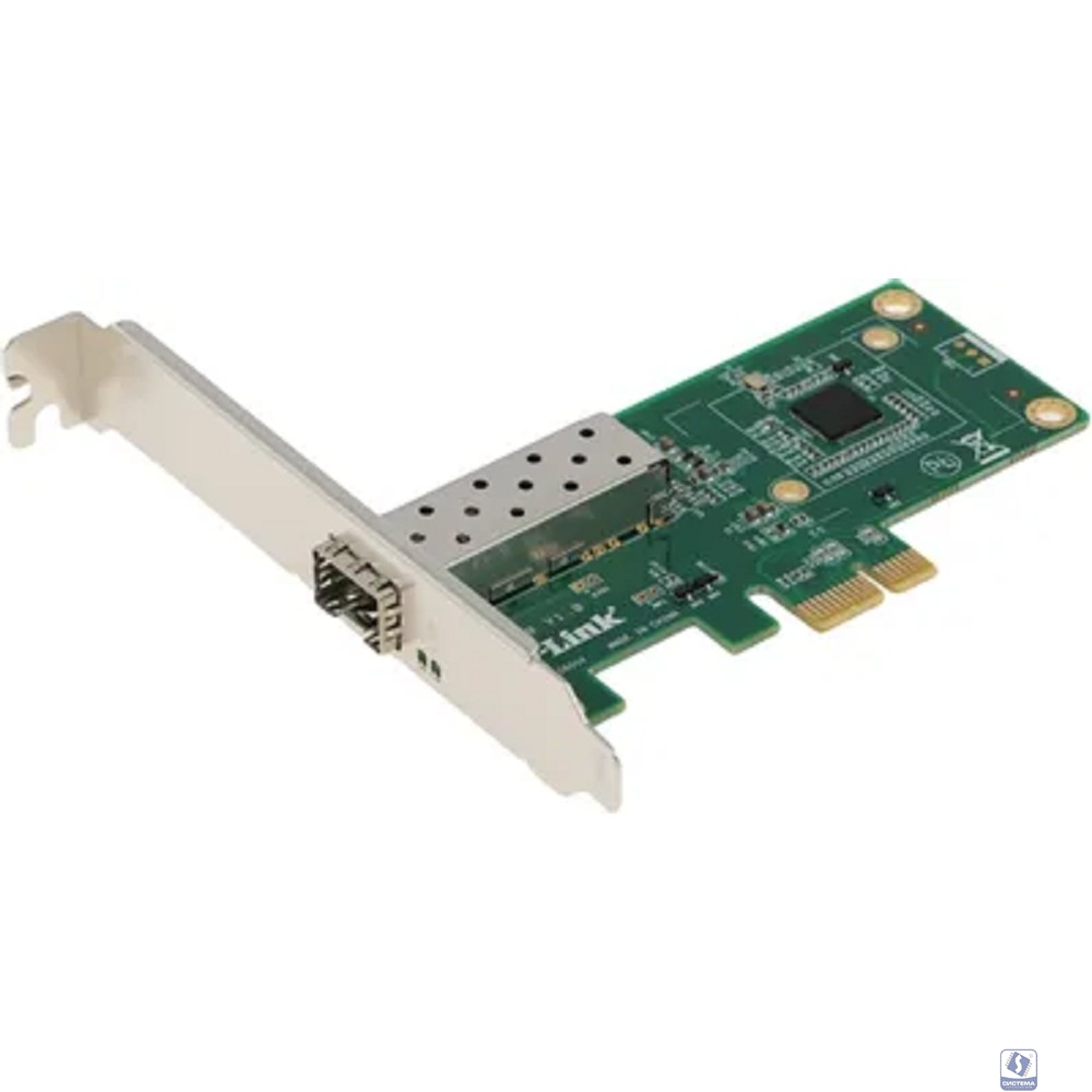 D-Link DGE-560SX/D1A Сетевой PCI Express адаптер с 1 портом 1000Base-X SFP (низкопрофильное крепление в комплекте)