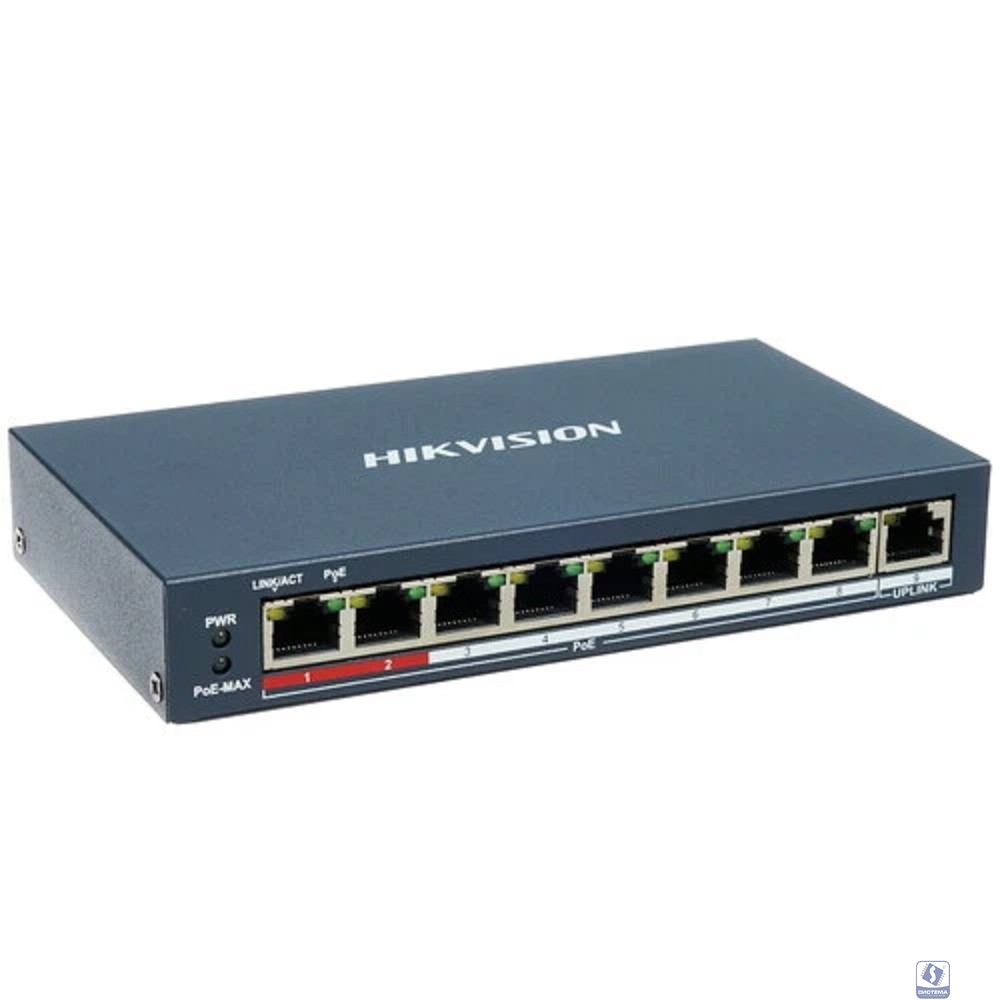 HIKVISION DS-3E0109P-E(C) Коммутатор