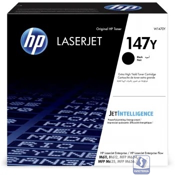 Картридж HP W1470Y 147X лазерный черный экстраповышенной ёмкости (42000 стр)