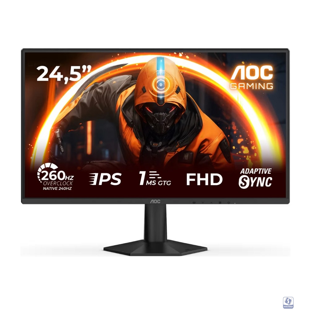 LCD AOC 24.5" 25G50Z Black 