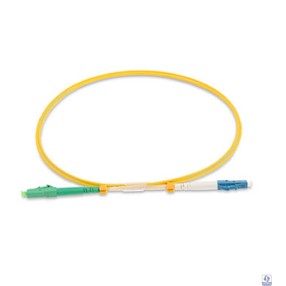 Cabeus FOP(s)-9-LC/APC-LC/UPC-3m Шнур оптический simplex LC/APC-LC/UPC 9/125 sm 3м LSZH