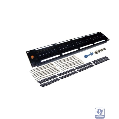 Патч-панель Lanmaster LAN-PPL48U5E 19" 2U 48xRJ45 кат.5e UTP