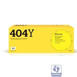 T2 CLT-Y404S Картридж TC-S404Y для Samsung Xpress SL-C430/C430W/C480/C480W/C480FW (1000стр.) жёлтый, с чипом