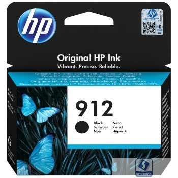 HP 3YL80AE Картридж № 912 струйный черный (300 стр) 