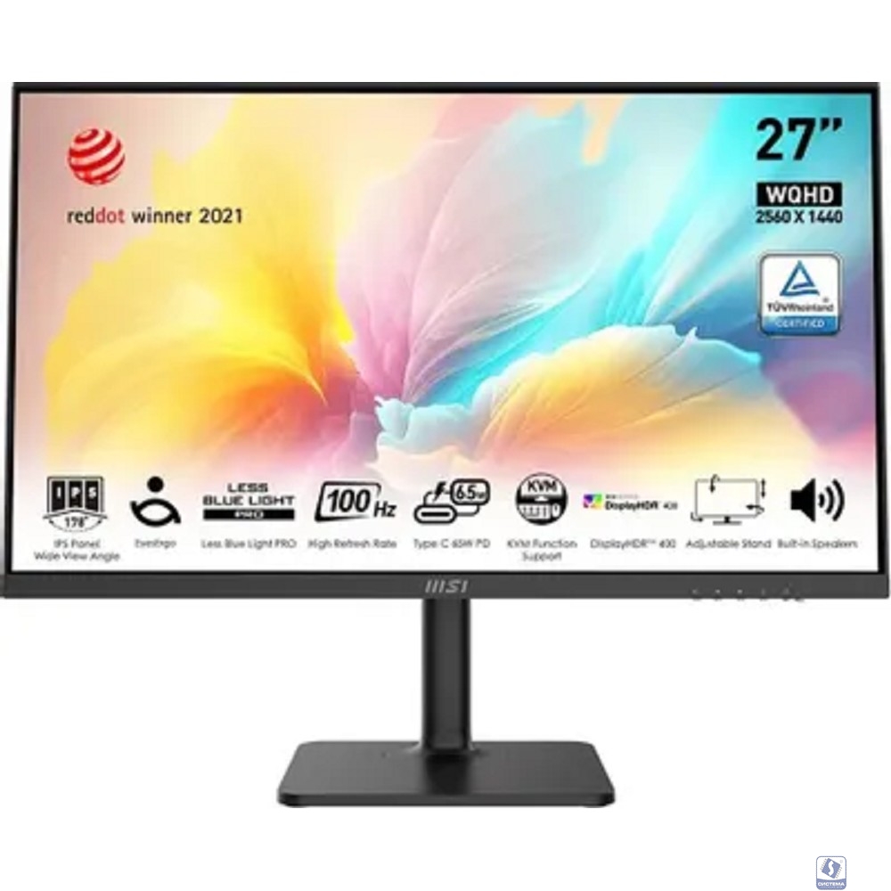 MSI PRO 27" MD272QXP черный  [9S6-3PB19H-233]