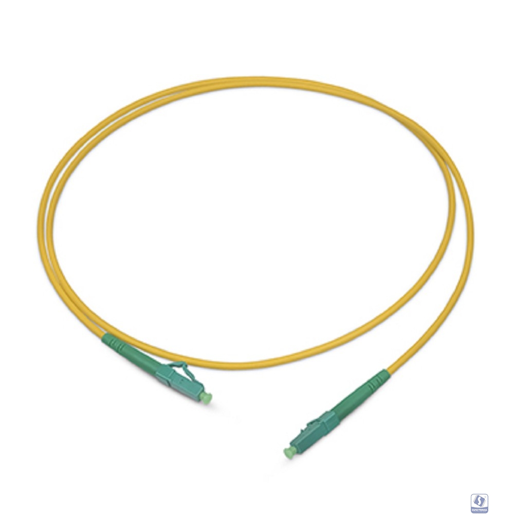 Cabeus FOP(s)-9-LC/APC-LC/APC-1m Шнур оптический simplex LC/APC-LC/APC 9/125 sm 1м LSZH