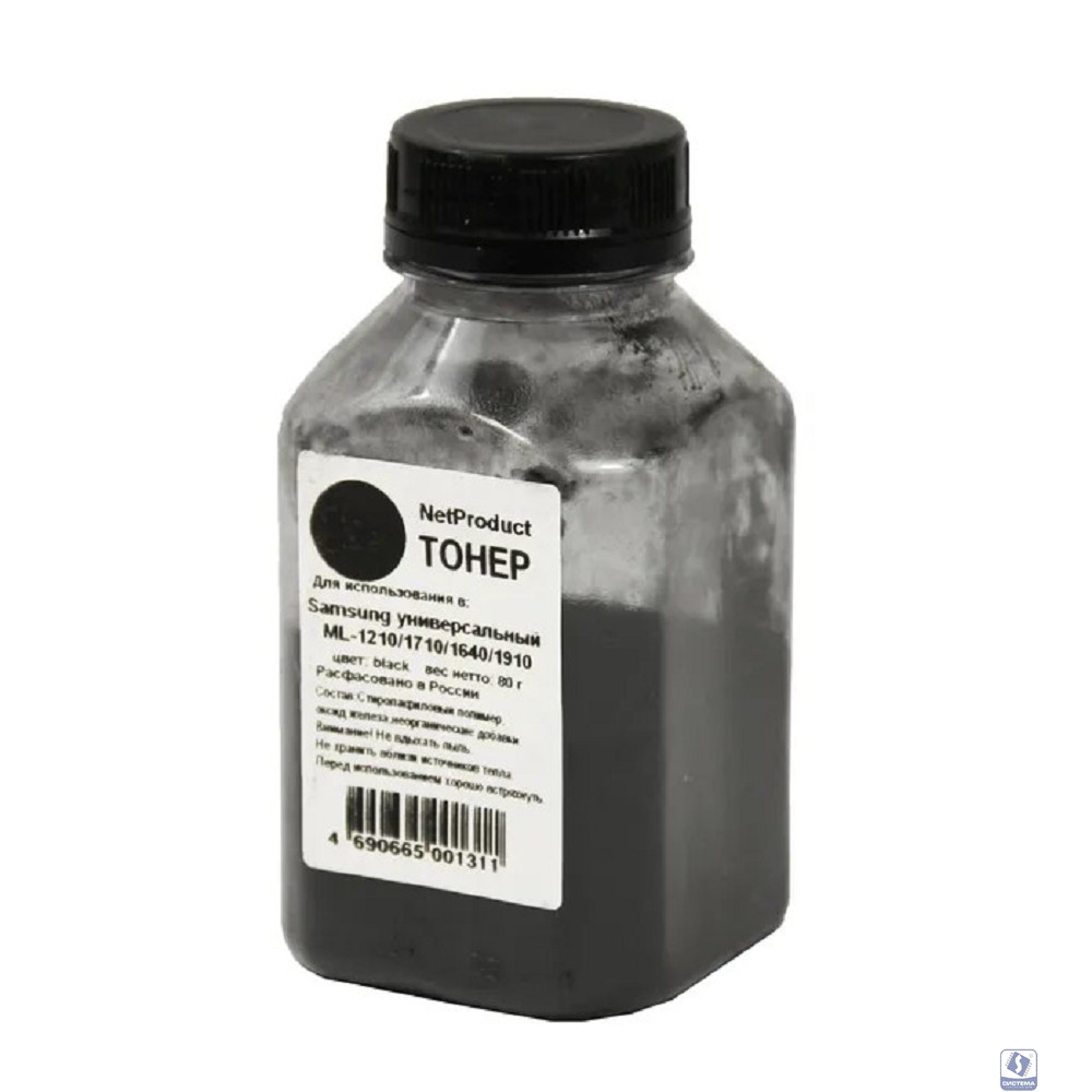 NetProduct Тонер для  SAMSUNG универсальный ML-1210/1710/1640/1910 80 г, банка