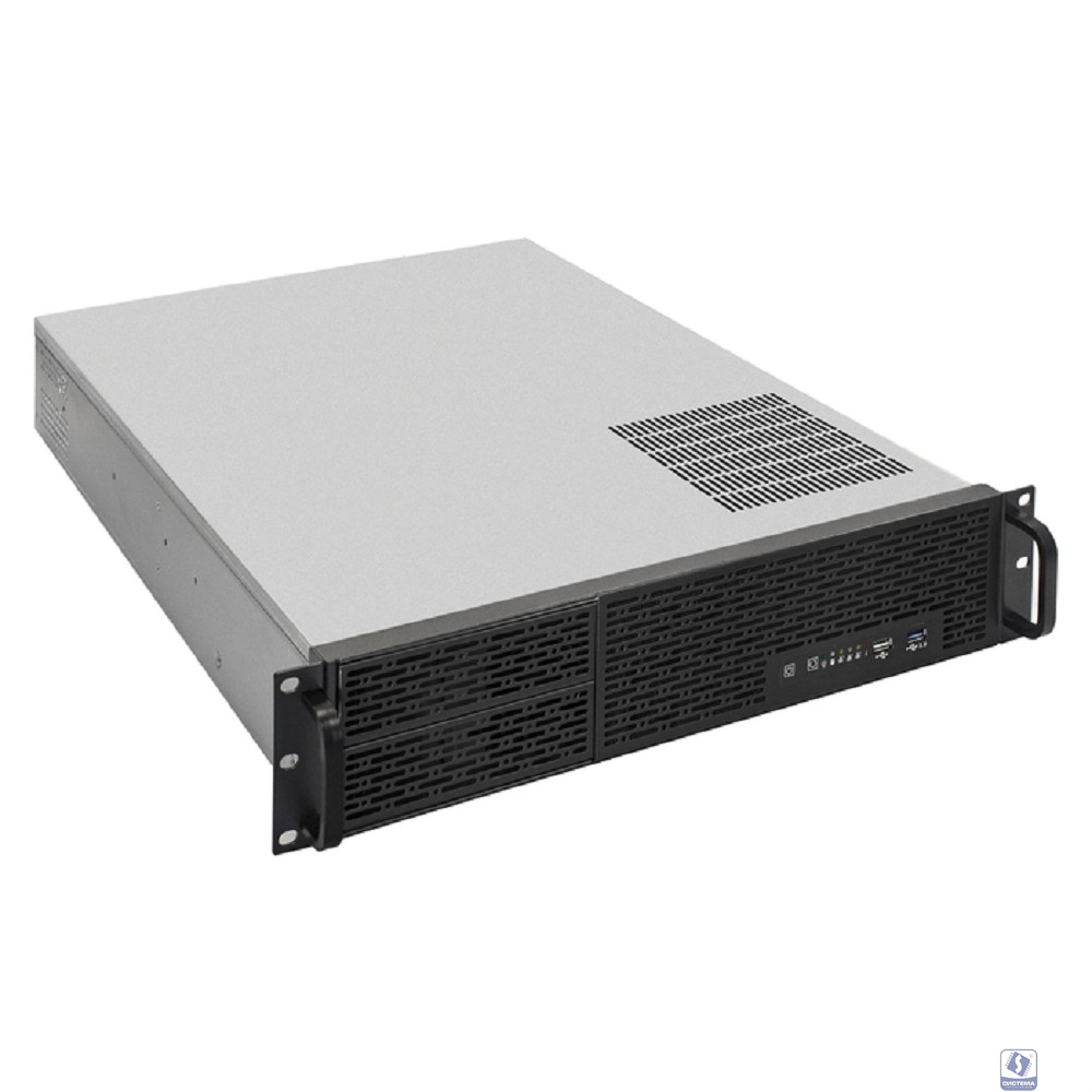 Exegate EX293872RUS Серверная платформа ExeGate Pro 2U550-06/2U2088 <RM 19", высота 2U, глубина 550, Redundant БП 2x1200W, USB+USB3.0>