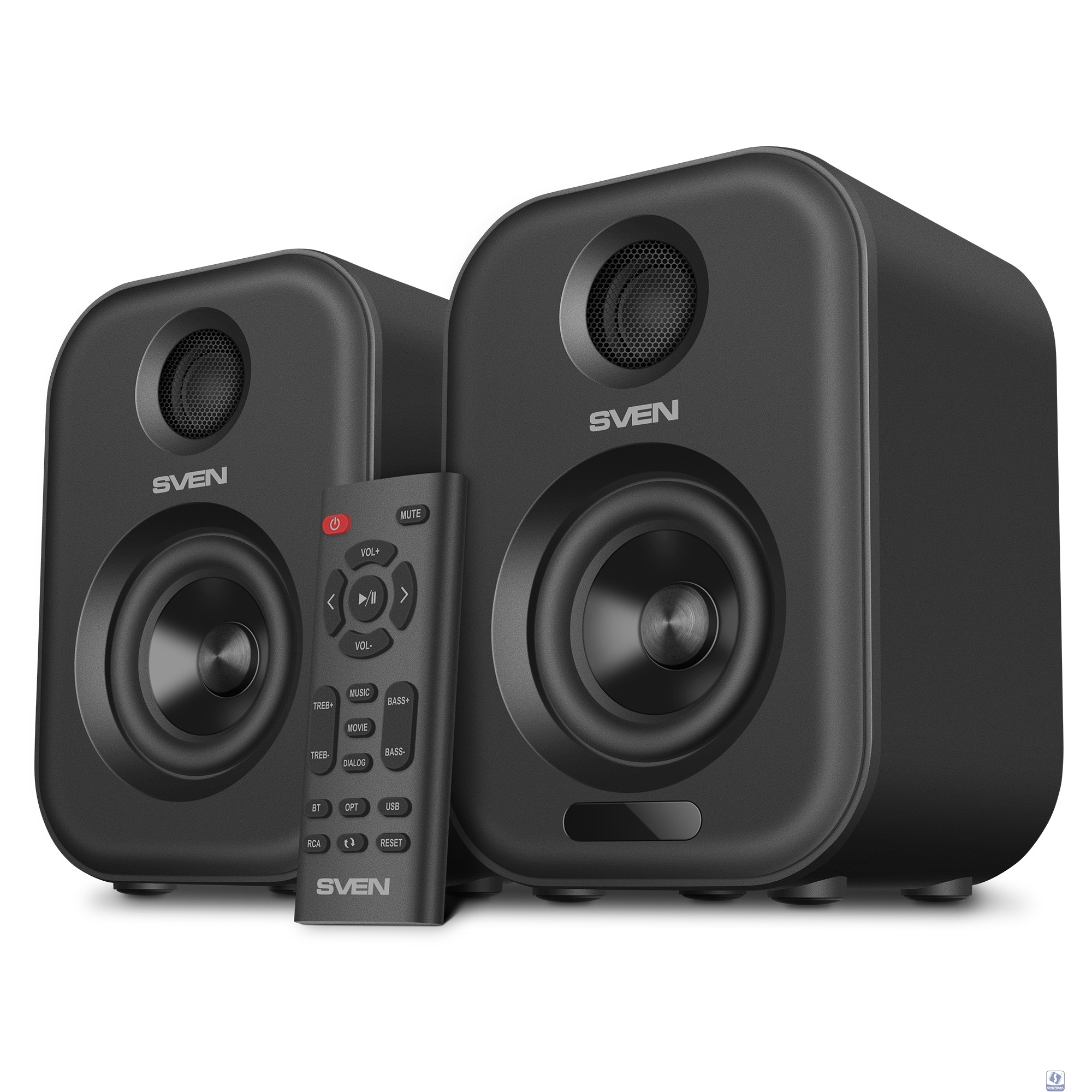 АС MC-5, серый (50 Вт, Bluetooth, RCA, OPT, USB, microSD, пульт)