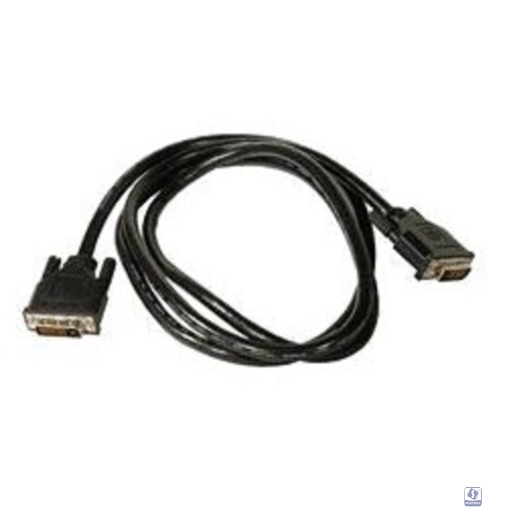 Кабель DVI-D dual link Gembird, 1.8м, 25M/25M, экран, феррит.кольца, пакет [CC-DVI2-6C]
