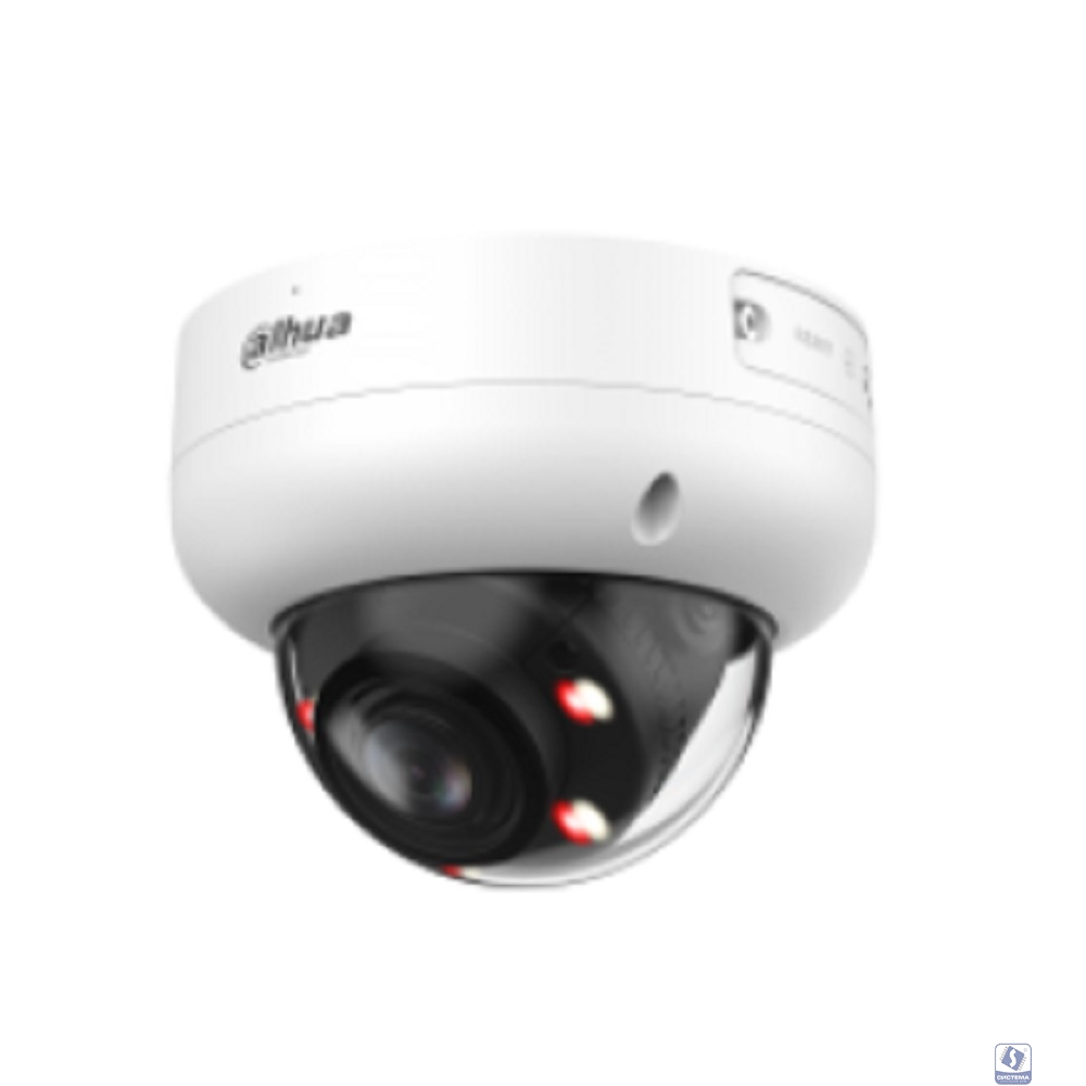 DAHUA DH-IPC-HDBW3249RP-ZS-IL Уличная купольная IP-видеокамера 2Мп, 1/2.9” CMOS, моторизованный объектив 2.7~13.5мм, видеоаналитика, микрофон, ИК 50м,LED 50м , IP67, IK10, металл