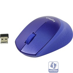 910-004910/910-004925 Logitech M330 SILENT PLUS Blue USB