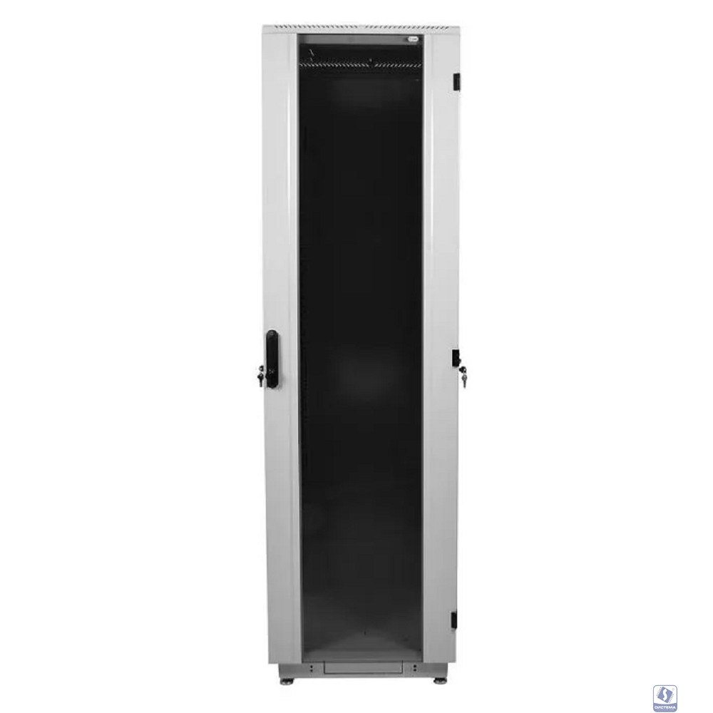 ЦМО Шкаф телекоммуникационный напольный 48U (600 x 600) дверь стекло, ШТК-М-48.6.6-1ААА