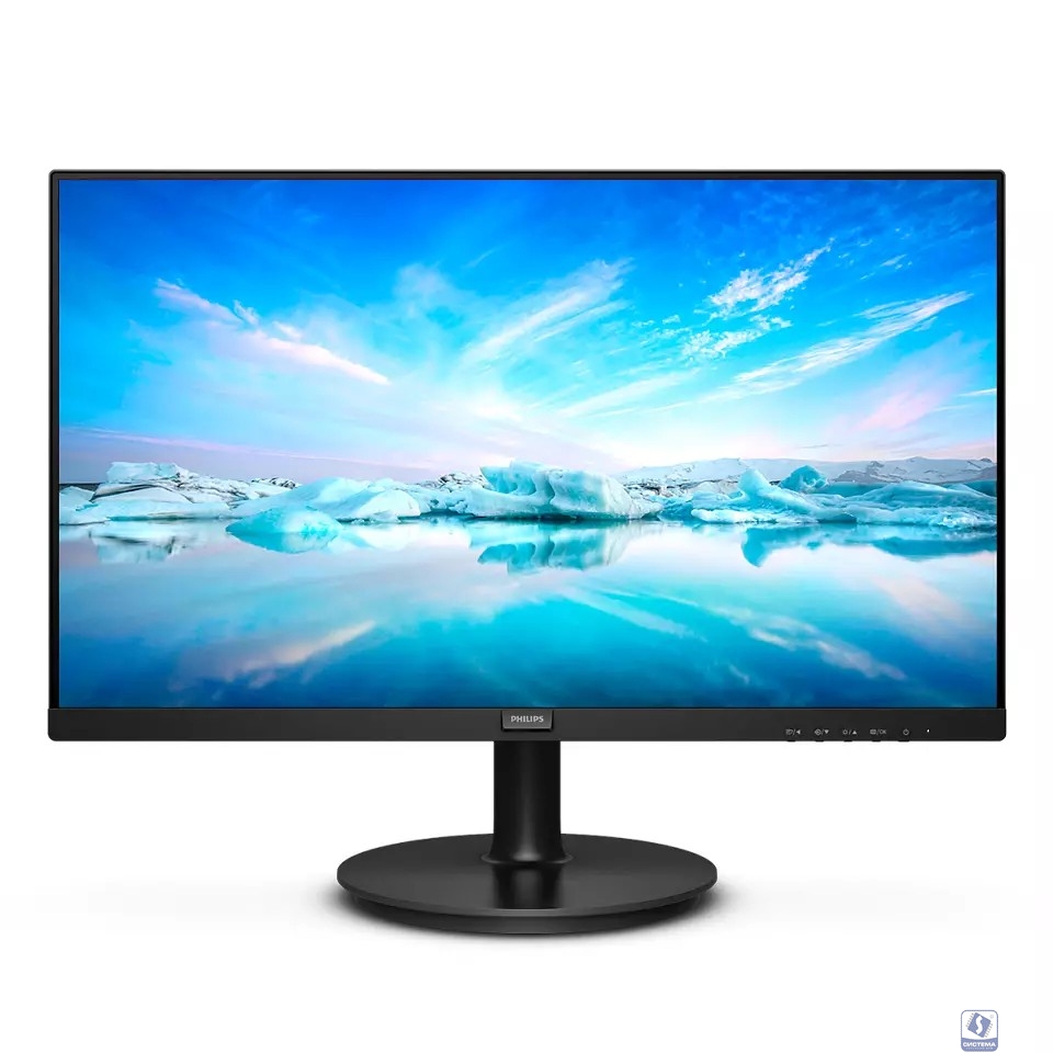 LCD PHILIPS 23.8" 241V8L (00/01) черный 