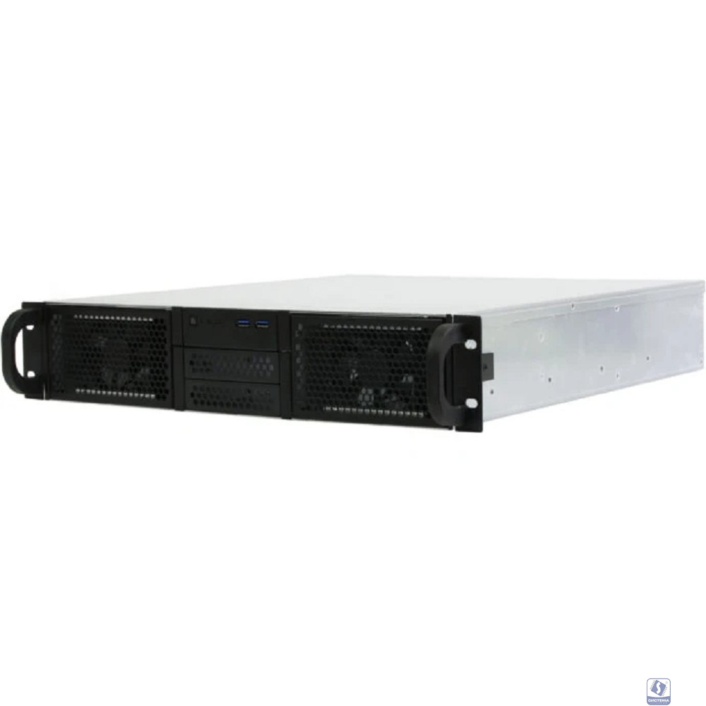 Procase RE204-D0H8-A-48 Корпус 2U server case,0x5.25+8HDD,черный,без блока питания(2U,2U-redundant),глубина 480мм,ATX 12"x9.6"