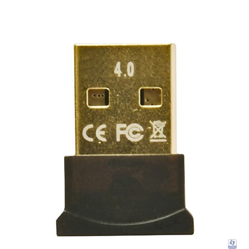 Gembird Адаптер Bluetooth, ультратонкий корпус, v.4.0, 50 метров, до 24 Мбит/сек, USB (BTD-MINI5)