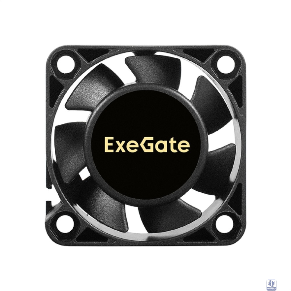 Exegate EX296995RUS Вентилятор 5В DC ExeGate ExtraPower EP04010S3P-5 (40x40x10 мм, Sleeve bearing (подшипник скольжения), 3pin, 7500RMP, 35dBA)