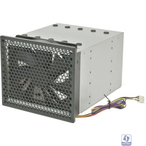 Procase 5T3-3T4-V3-FAN Переходник 3*5.25" в 4*3.5" с антивибрационным креплением, PWM 4pin, 2800 rpm [5T3-3T4-V3-FAN]