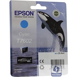 EPSON C13T76024010 SC-P600 Cyan (cons ink)