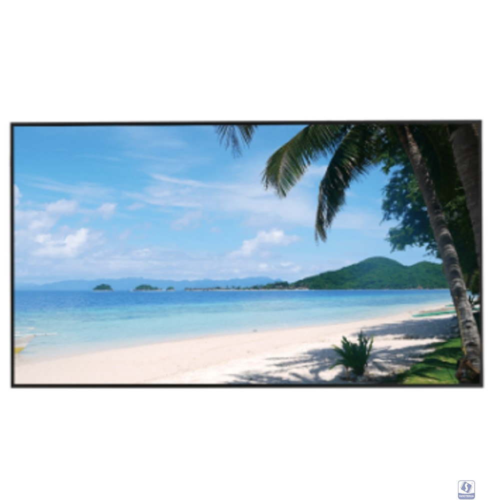 Dahua DHI-LM55-S400 55" (16:9) 4K Ultra-HD 3840x2160 450кд/кв.м 60Гц  ADS; VESA; 2xHDMI 2.0; 2xDisplayPort 1.2 USB VGA;  RS-232 (RJ45); Аудиовход; Динамики 2(5Вт) металлический корпус круглосут.  