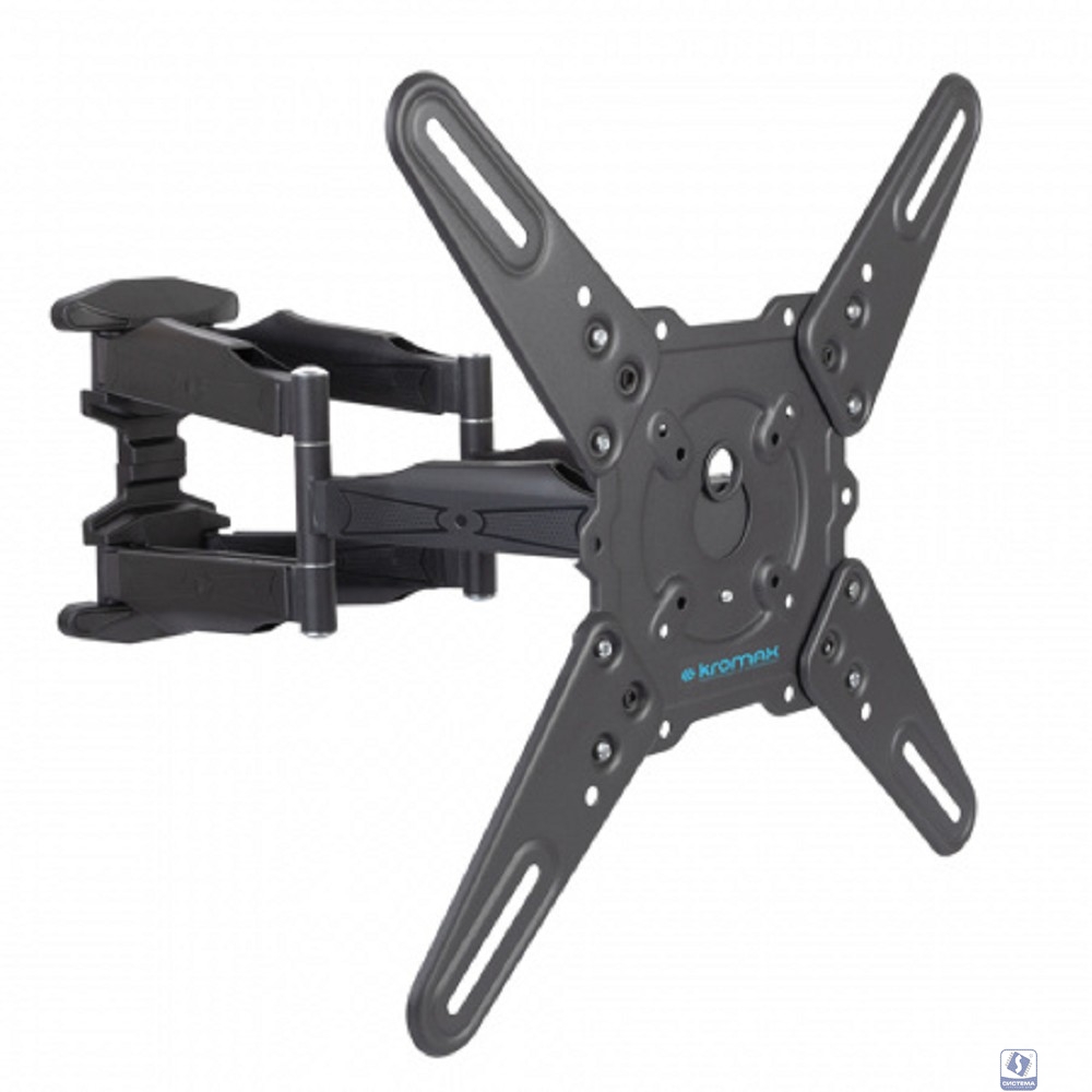 Повреждение упаковки Kromax ATLANTIS-45 темно-серый 22"-65" макс.45кг настенный поворот и наклон