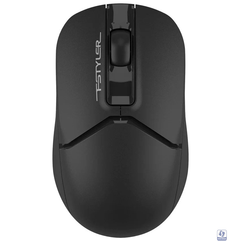 Мышь A4Tech Fstyler FG12 черный оптическая (1200dpi) беспроводная USB (3but)