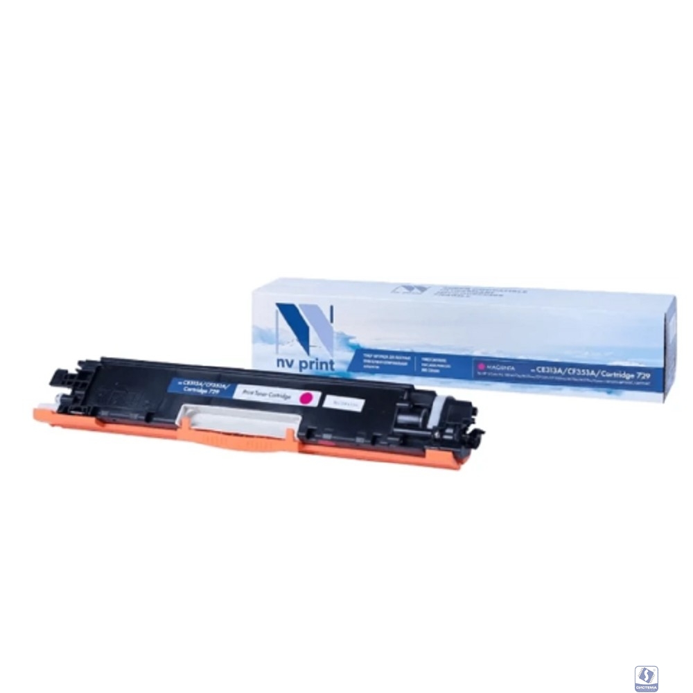 NVPrint CE313A/CF353A/Canon 729 Картридж для HP LaserJet Color Pro 100 M175a/M175nw/CP1025/CP1025nw/M176n/M177fw/Canon i-SENSYS LBP7010C/LBP7018C Magenta (1000k)