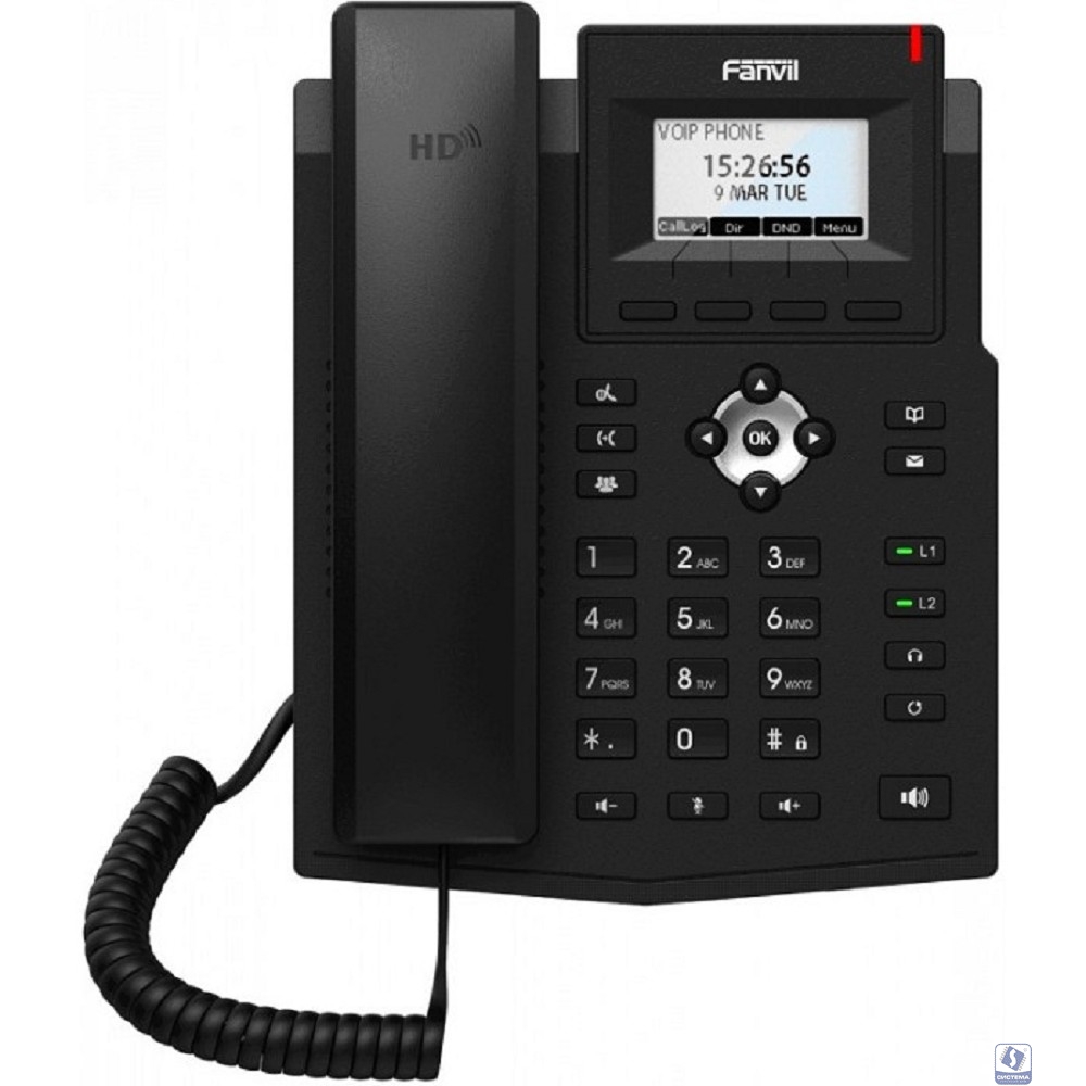 Fanvil X3S Lite черный SIP телефон