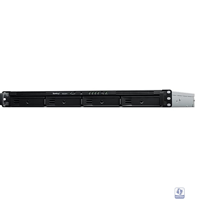 Synology RS822RP+ СХД стоечное исполнение 4BAY 1U NO HDD 