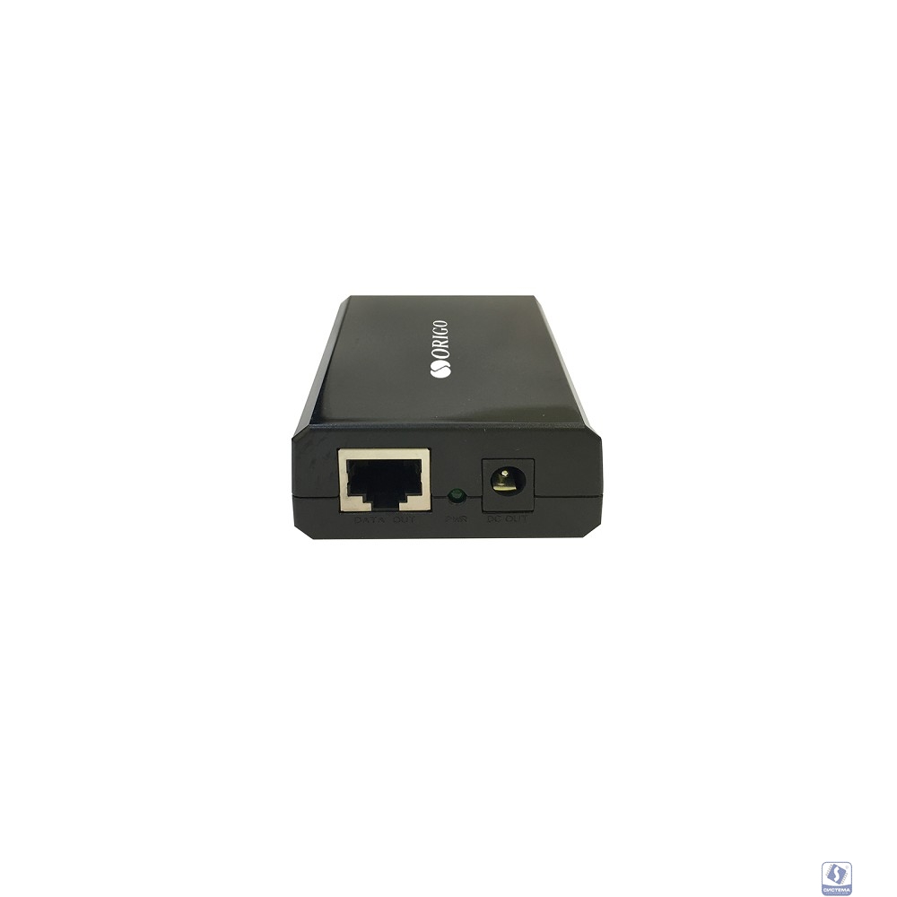 ORIGO OPE301GS/A1A Гигабитный сплиттер PoE+ 802.3af/at, выход: 5/9/12В DC, 24 Вт