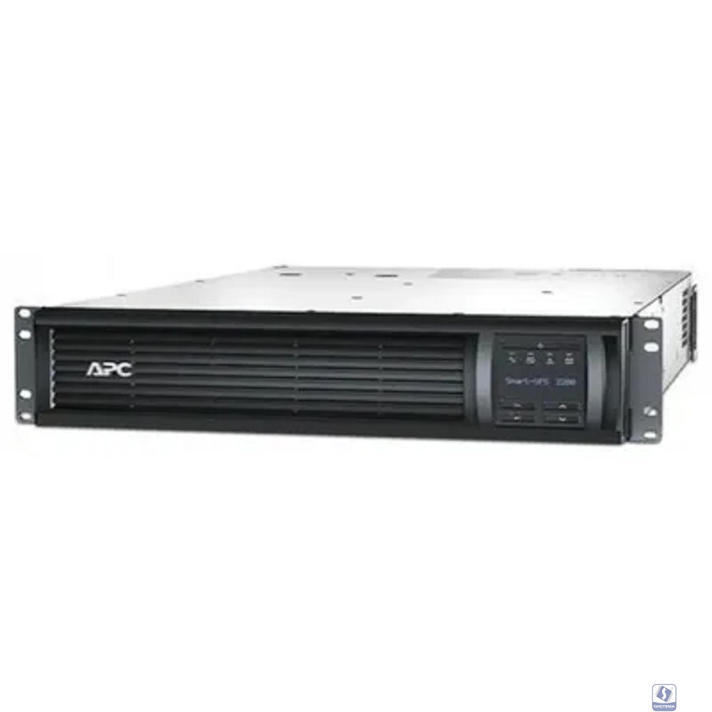Источник бесперебойного питания, APC, Smart-UPS SMT2200RMI2UC, Линейно-интерактивный, Мощность 2200ВА/1980Вт, Стоечный 2U, 230В, Вых: 8 x IEC C13, 1 x IEC C19, RBC43, SmartConnect Port+SmartSlot, AVR,