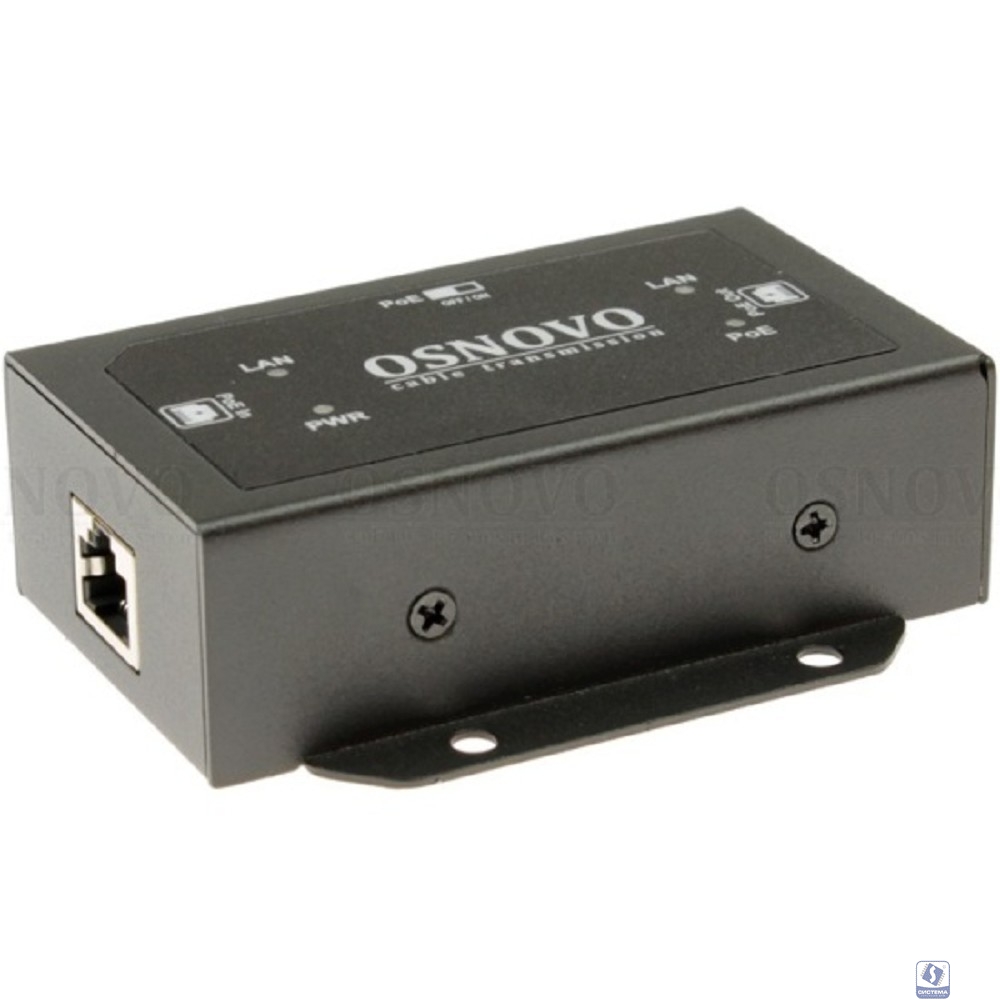 E-PoE/2G(90W) PoE удлинитель 10M/100M/1000M Gigabit Ethernet до 700 метров со встроенной грозозащитой 6кВ.