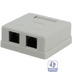 5bites LY-SB09 Розетка  внешняя RJ-45+RJ-11 5e кат.