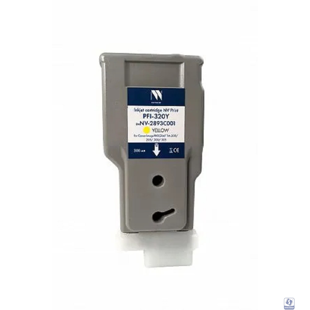 Струйный картридж NV Print PFI-320Y (NV-2893C001) Yellow для Canon ImagePROGRAF TM-200/205/300/305 (300 мл) 