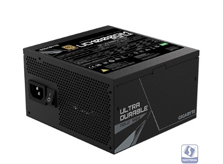 Блок питания Gigabyte ATX 1000W GP-UD1000GM PG5 80+ gold (24+4+4pin) APFC 120mm fan 8xSATA Cab Manag RTL