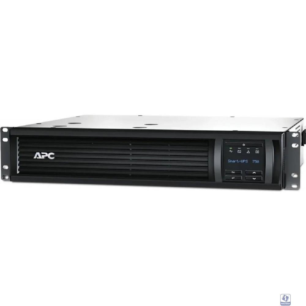 Источник бесперебойного питания APC SMT750RMI2UC 750VA/500W, 2U, line-interactive