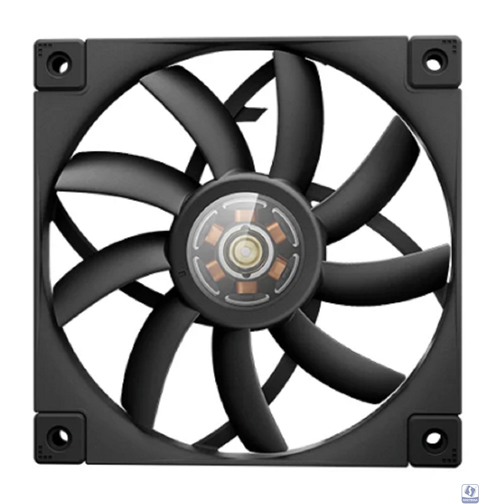 Case fan Deepcool FT12 SLIM( White LED, черный, 500-1850об/мин)  Color BOX