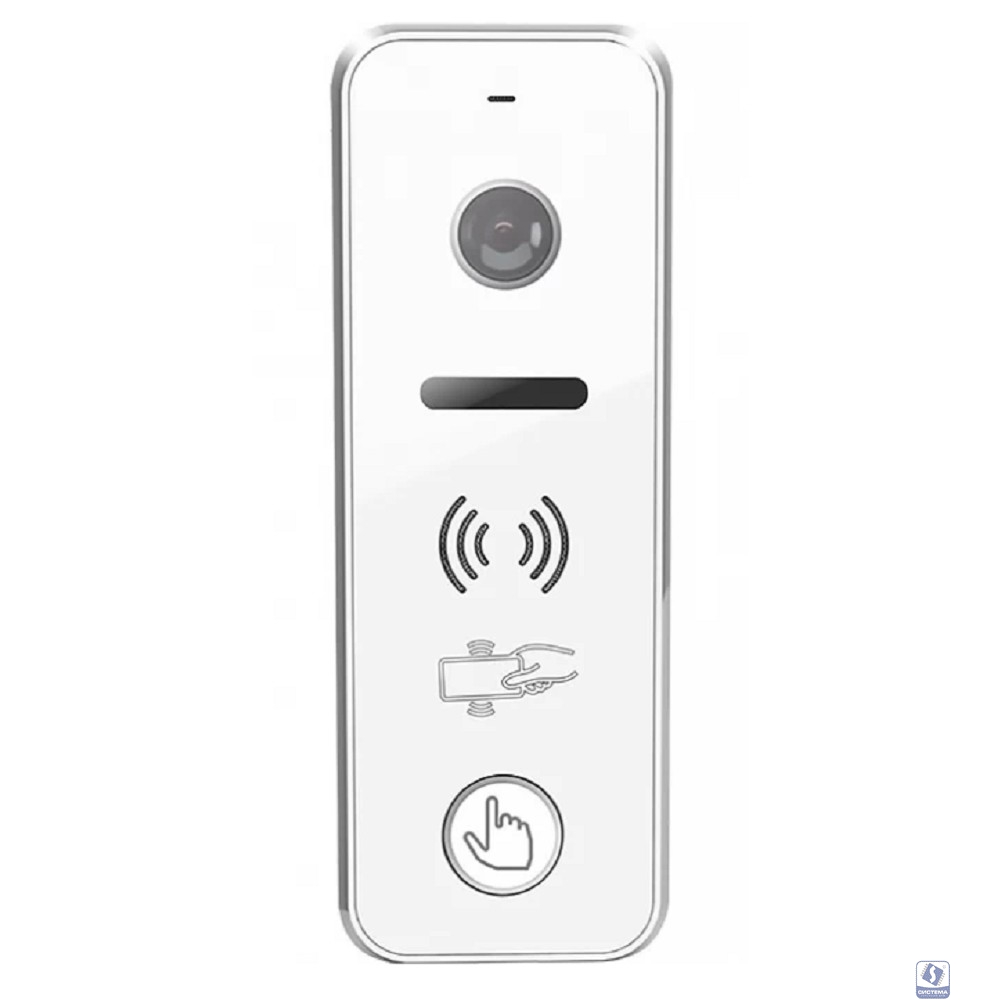 Вызывная видеопанель Tantos iPanel 2 HD EM (White) со встроенным считывателем и  с автономным контроллером на 150 карт формата Em-marin 