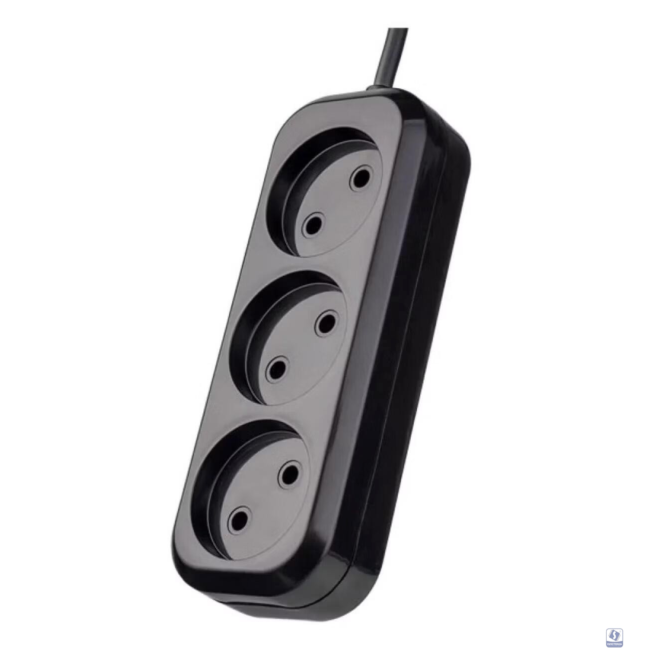 Perfeo Сетевой удлинитель без заземления "RU POWER", PF_B4066  (3,0м, 3 розетки, чёрный (Р16-012))
